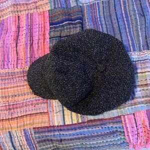 VINTAGE Fuzzy Newsboy Cap
